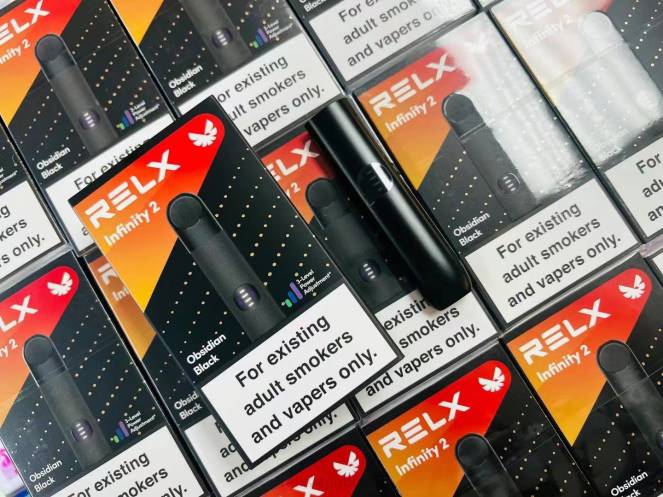 RELX Brasil | RELX Infinity 2 dispositivos vaporizadores obsidiana negra TT8266