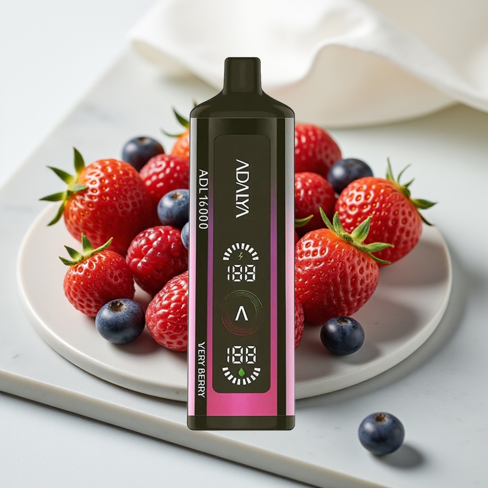 Adalya ADL 16000 PRO Puffs Vape Descartável Muito Berry – 16.000 puffs, 25ml, 2% nicotina