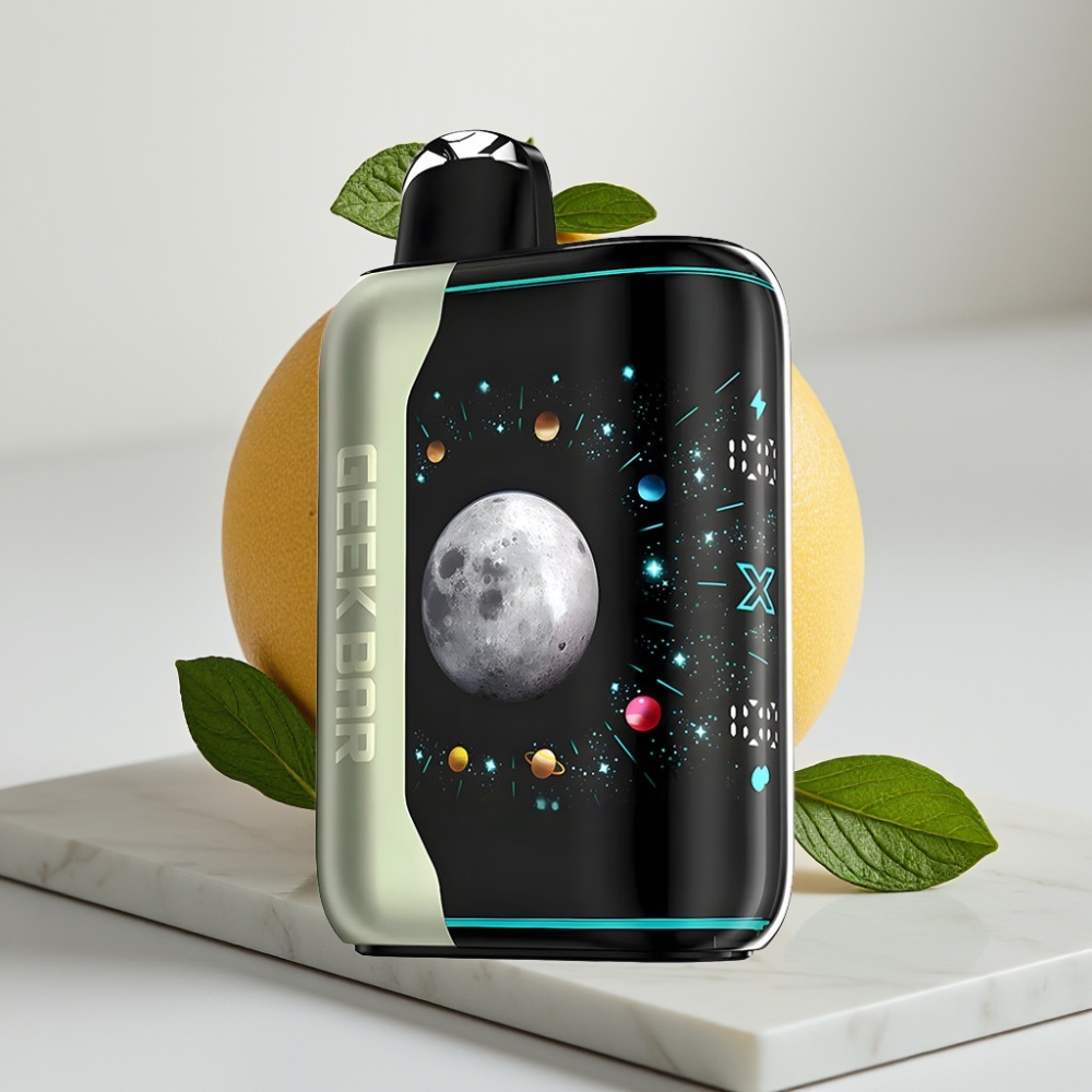 GEEK BAR Platinum Edition Miami Mint – 25000 Puffs, Tela 3D, Carga Rápida USB-C