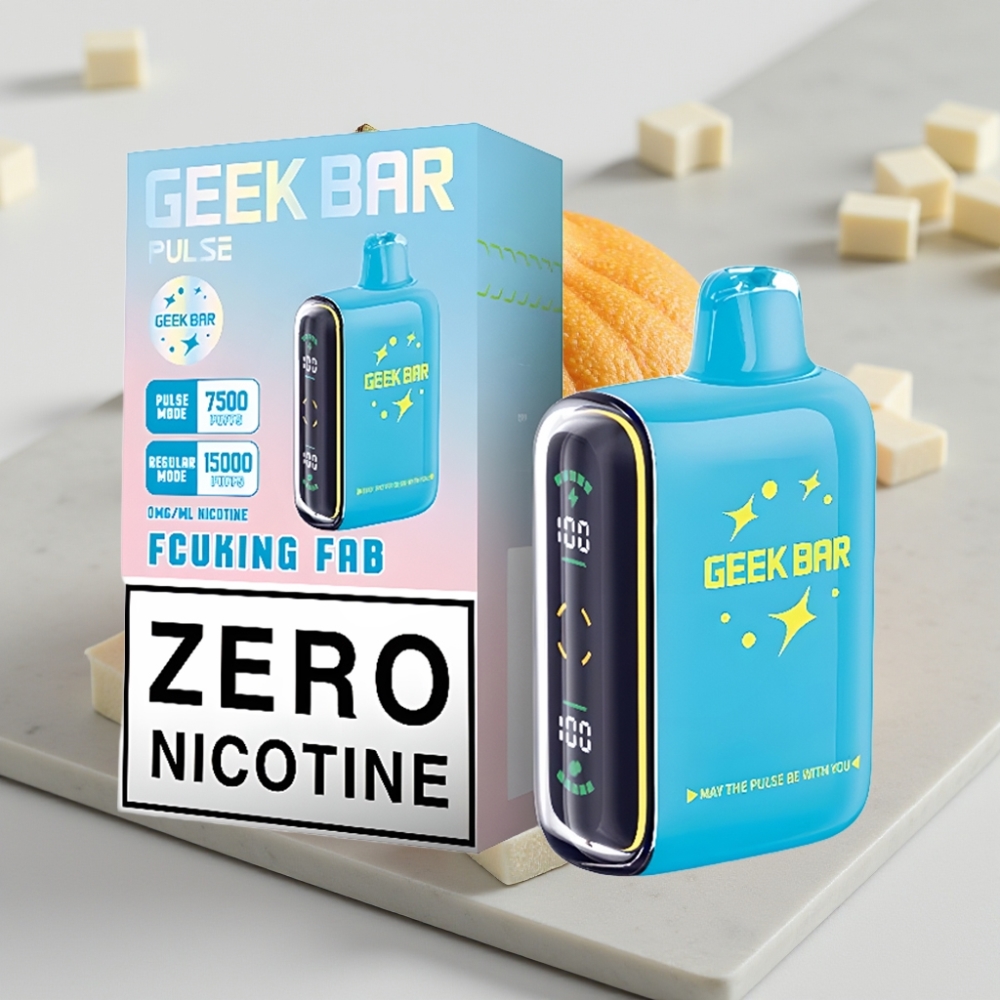 Geek Bar Pulse 15000 Puffs - 16ML, 5% Nicotina, Fluxo de Ar Ajustável