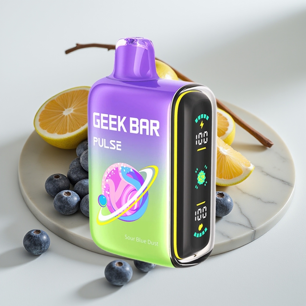 Geek Bar Pulse 15000 Puffs Edição Azeda – 16ML, 5%, 650mAh, USB-C