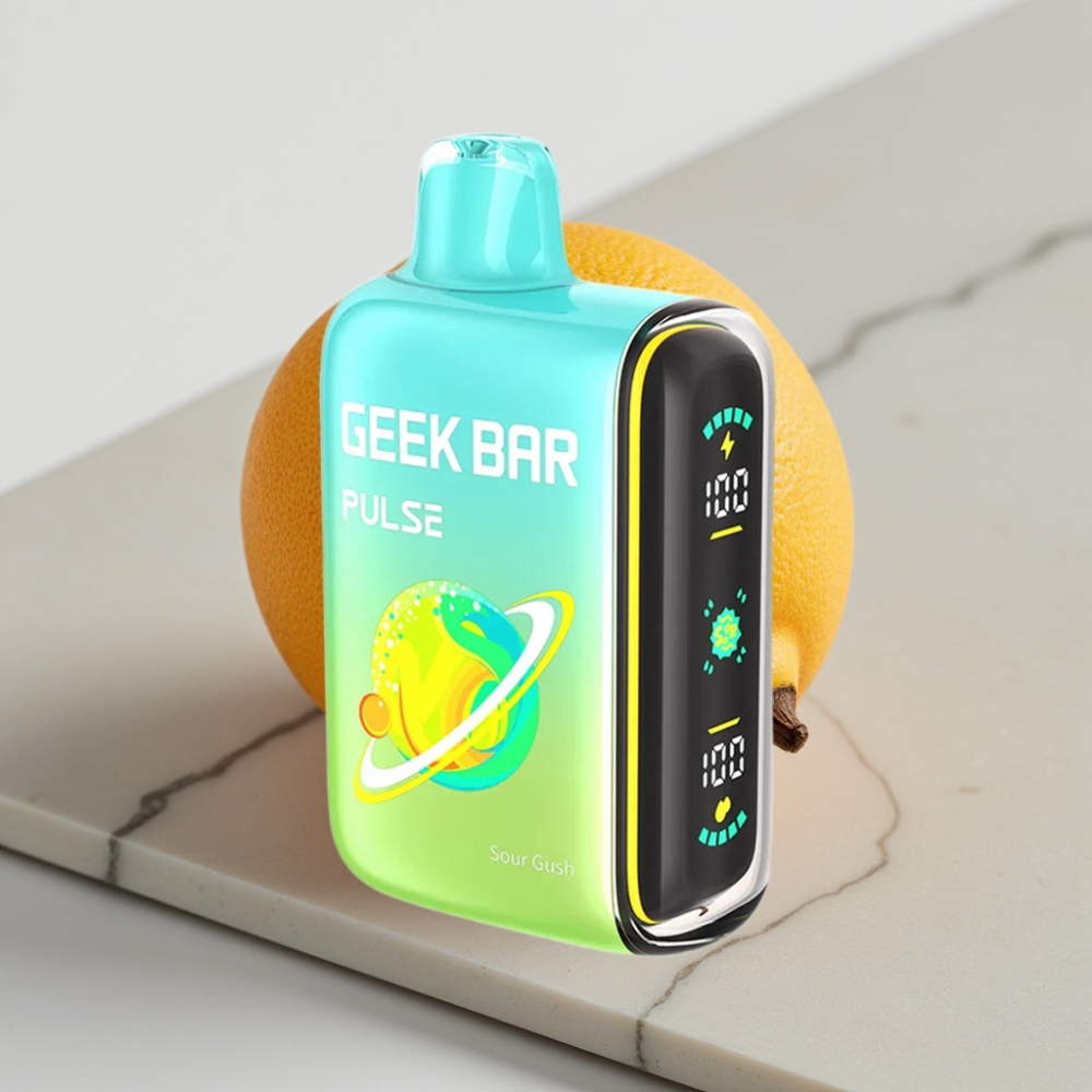 Geek Bar Pulse 15000 Puffs Edição Azeda – 16ML, 5%, 650mAh, USB-C