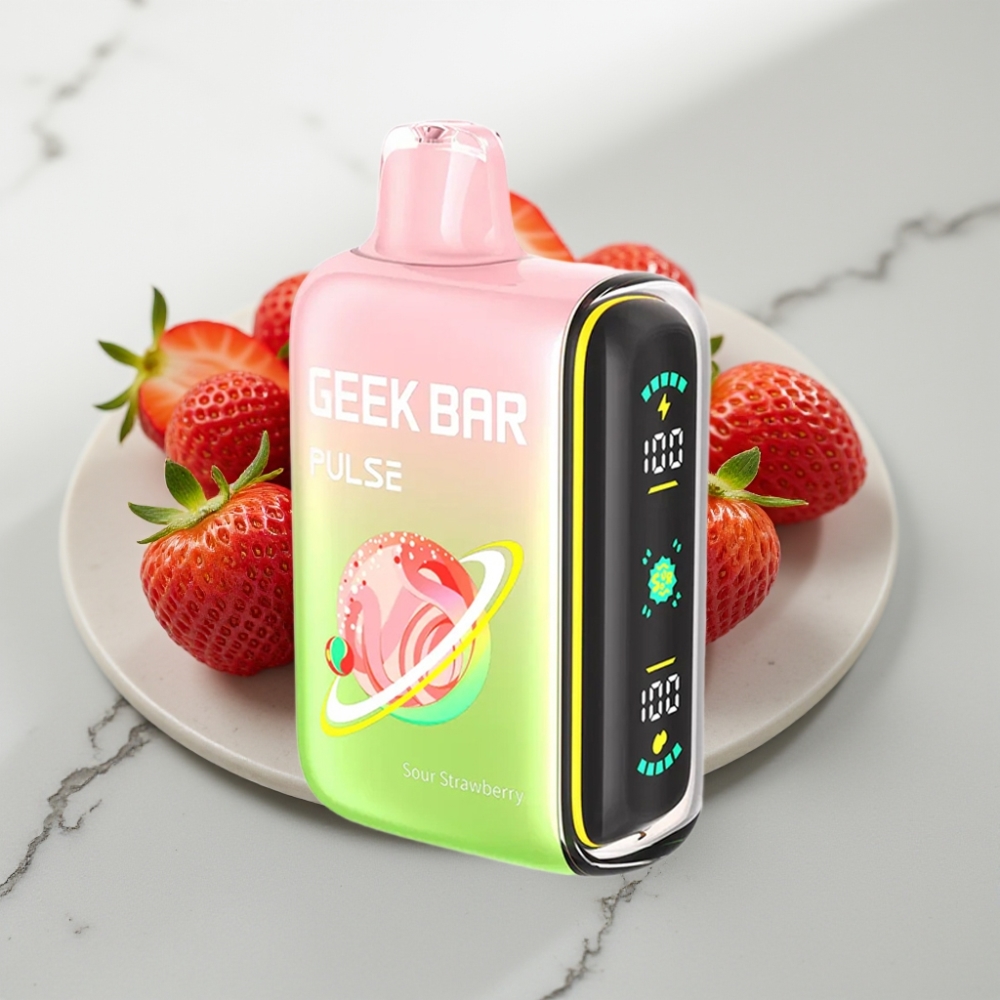 Geek Bar Pulse 15000 Puffs Edição Azeda – 16ML, 5%, 650mAh, USB-C