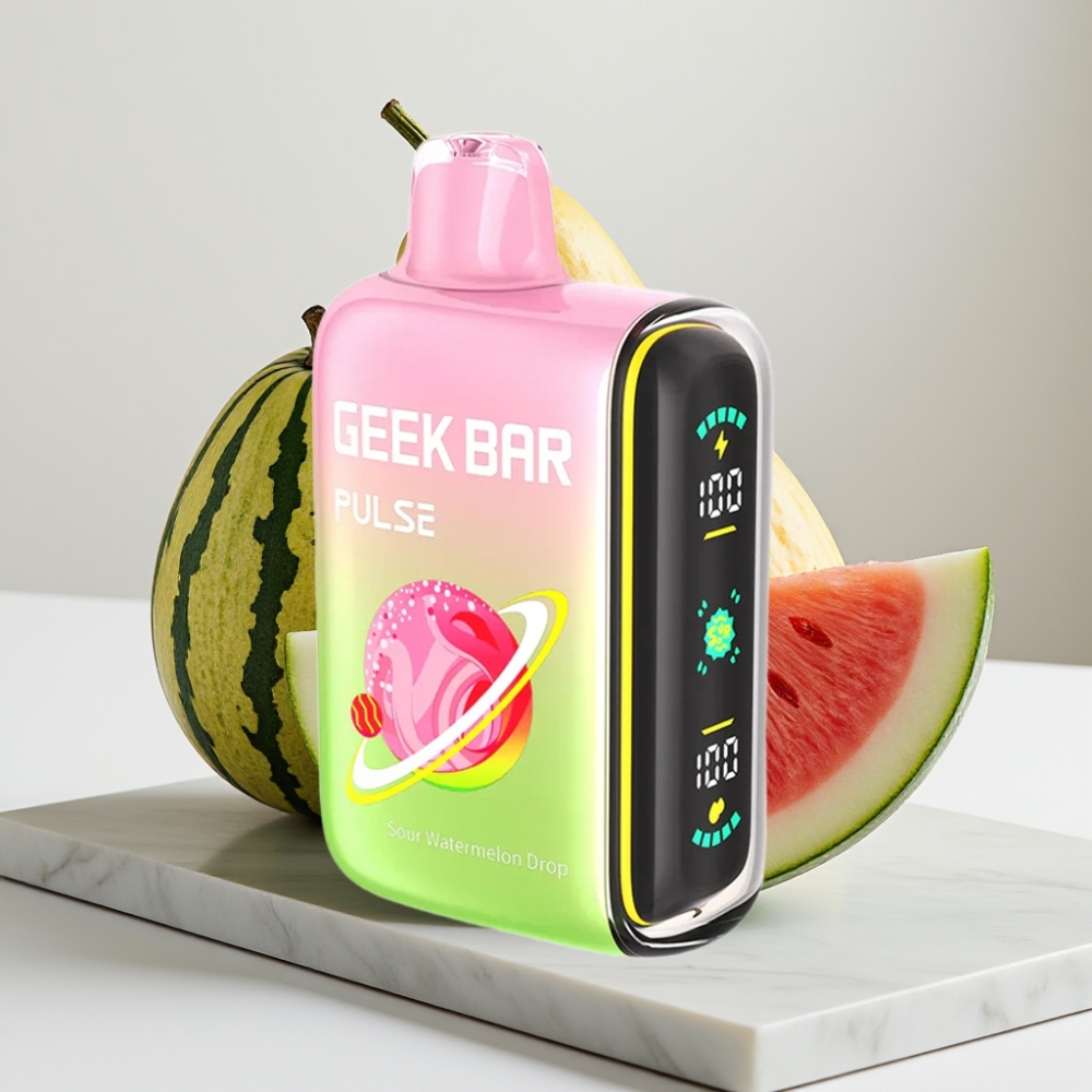 Geek Bar Pulse 15000 Puffs Edição Azeda – 16ML, 5%, 650mAh, USB-C