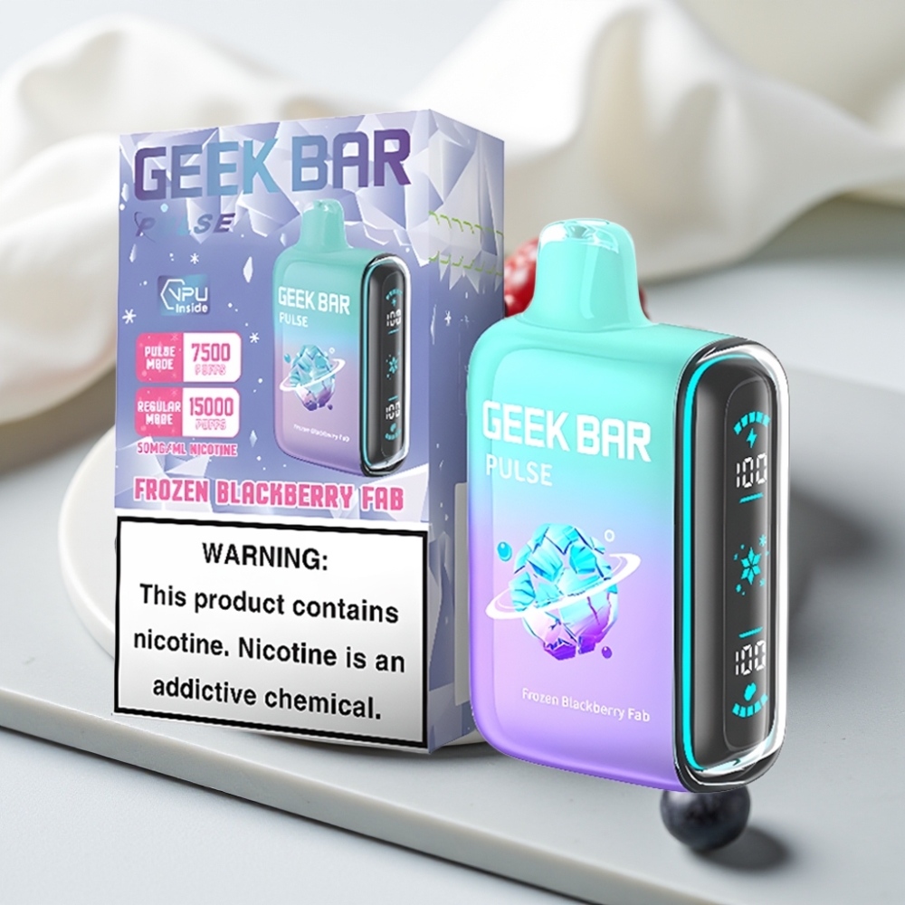 Geek Bar Pulse 15000 Puffs Edição Congelada - 16ML, 5%, 650mAh