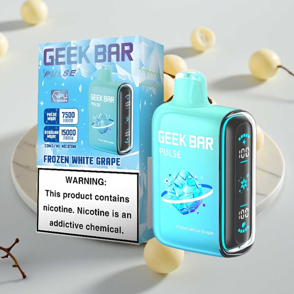 Geek Bar Pulse 15000 Puffs Edição Congelada - 16ML, 5%, 650mAh