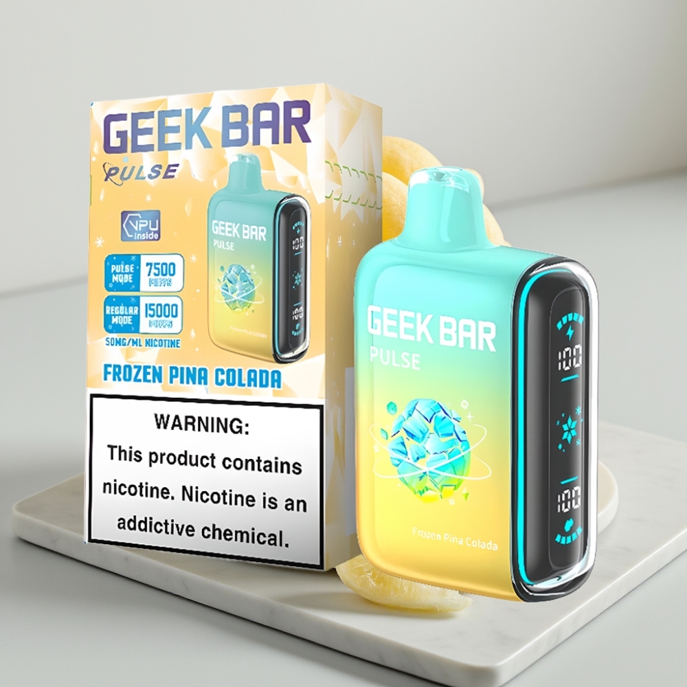Geek Bar Pulse 15000 Puffs Edição Congelada - 16ML, 5%, 650mAh
