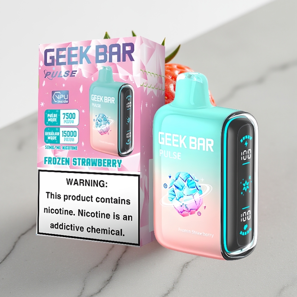 Geek Bar Pulse 15000 Puffs Edição Congelada - 16ML, 5%, 650mAh