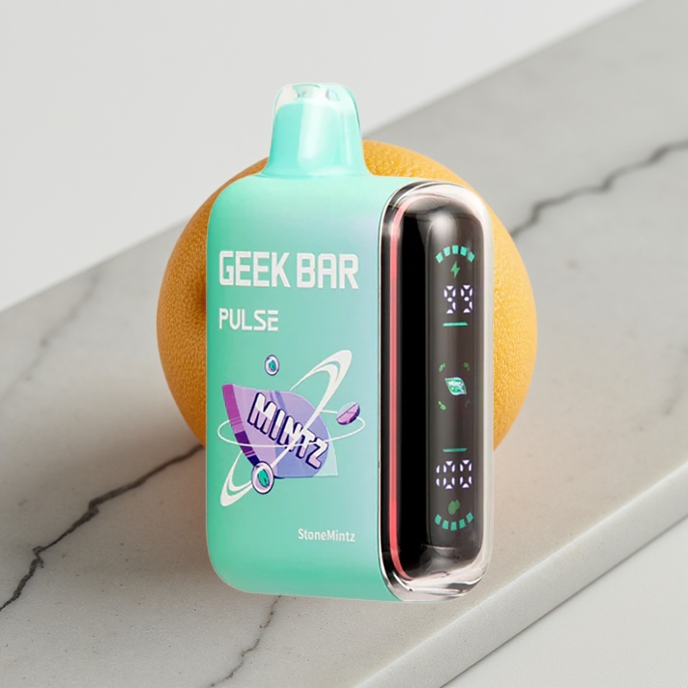 Geek Bar Pulse 15000 Puffs Edição Mintz 16ML, 5%, Fluxo de Ar Ajustável