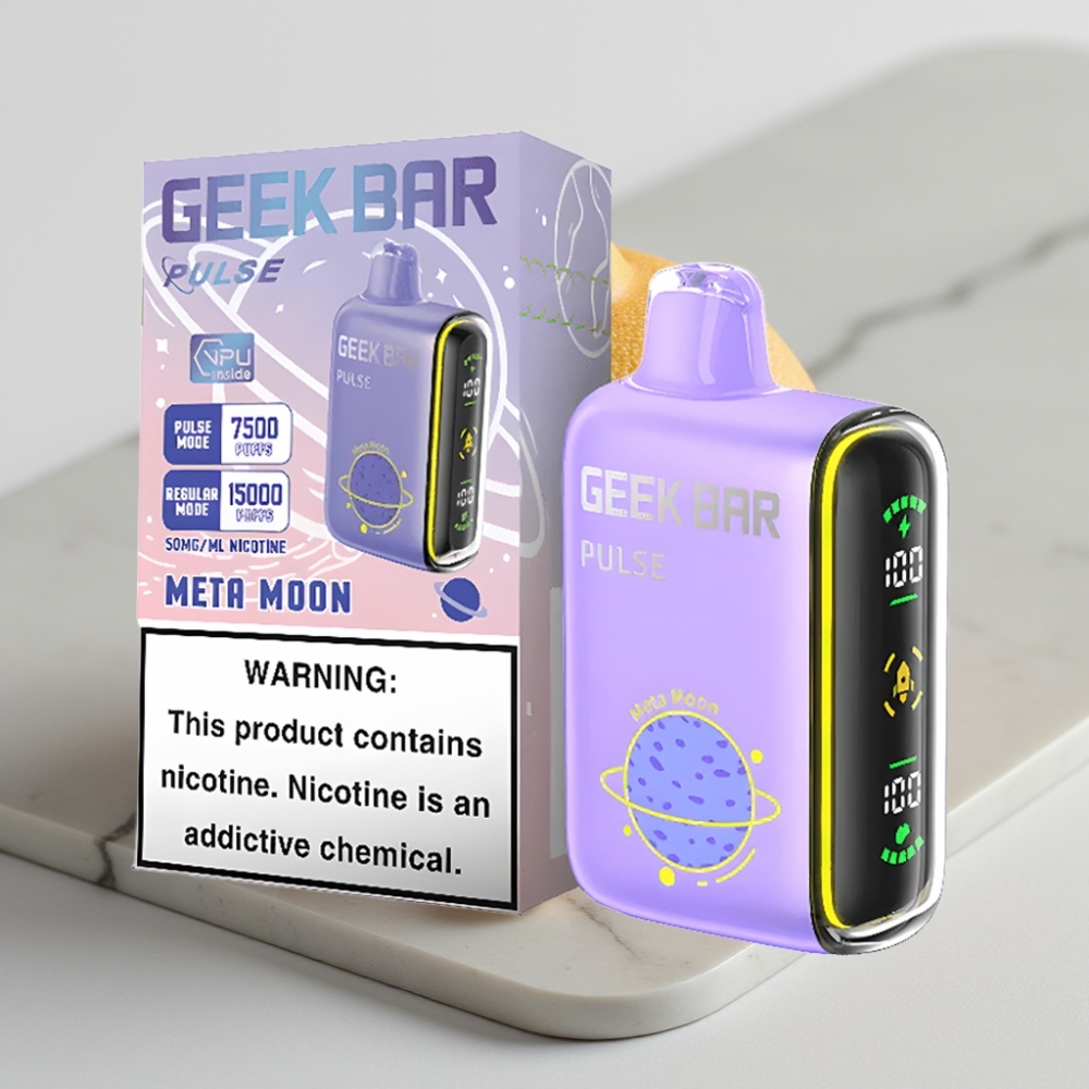 Geek Bar Pulse 15000 Puffs Edição Planeta – 16ML, 5% Nicotina, 650 mAh