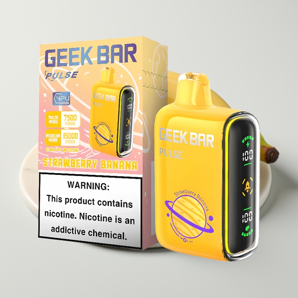 Geek Bar Pulse 15000 Puffs Edição Planeta – 16ML, 5% Nicotina, 650 mAh