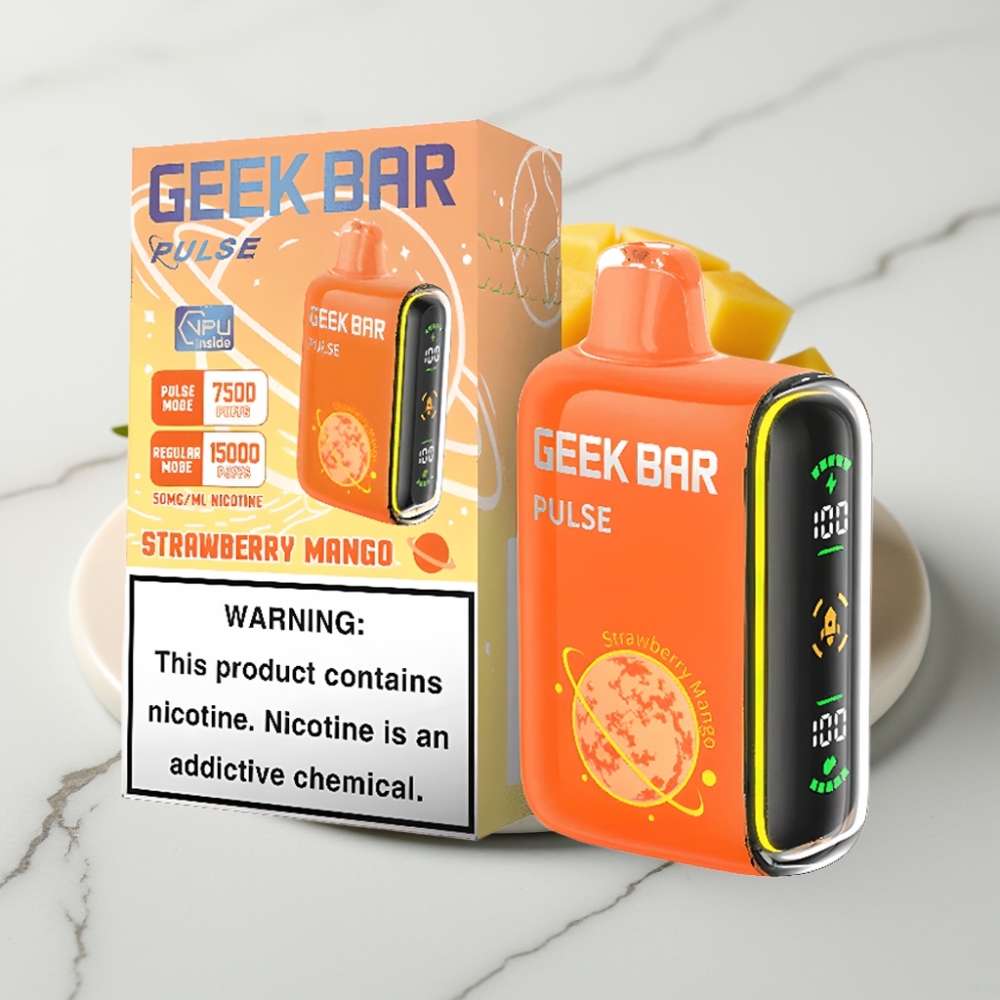 Geek Bar Pulse 15000 Puffs Edição Planeta – 16ML, 5% Nicotina, 650 mAh