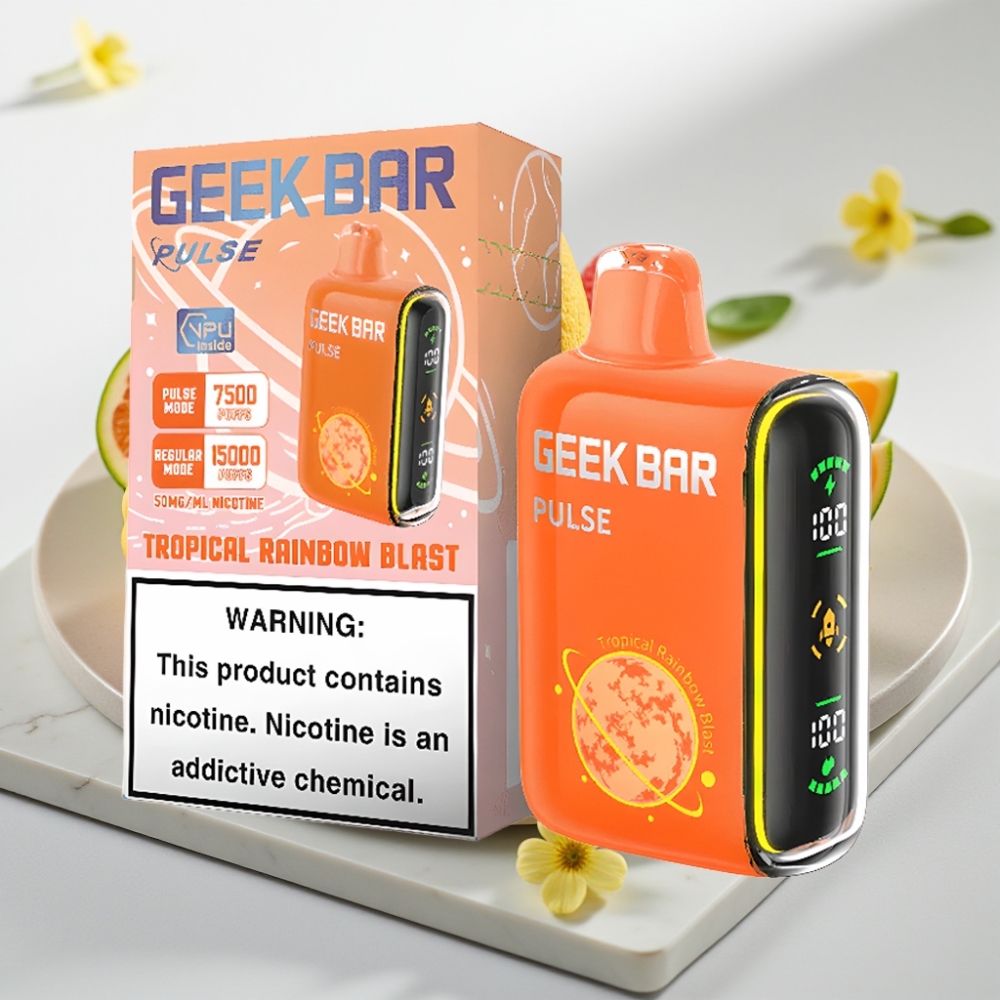 Geek Bar Pulse 15000 Puffs Edição Planeta – 16ML, 5% Nicotina, 650 mAh