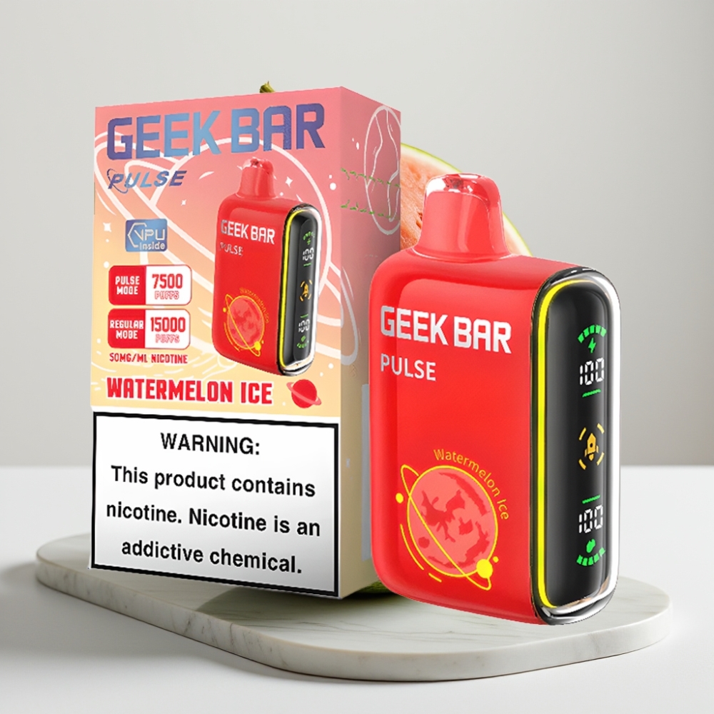 Geek Bar Pulse 15000 Puffs Edição Planeta – 16ML, 5% Nicotina, 650 mAh