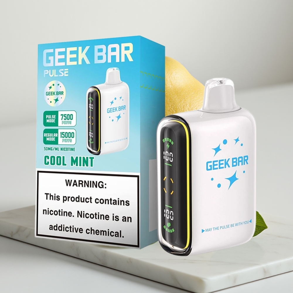 Geek Bar Pulse 15000 Puffs Edição Planeta – 16ML, 5% Nicotina, 650 mAh