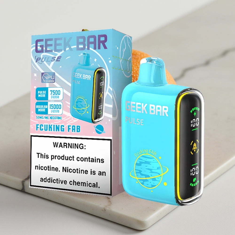 Geek Bar Pulse 15000 Puffs Edição Planeta – 16ML, 5% Nicotina, 650 mAh