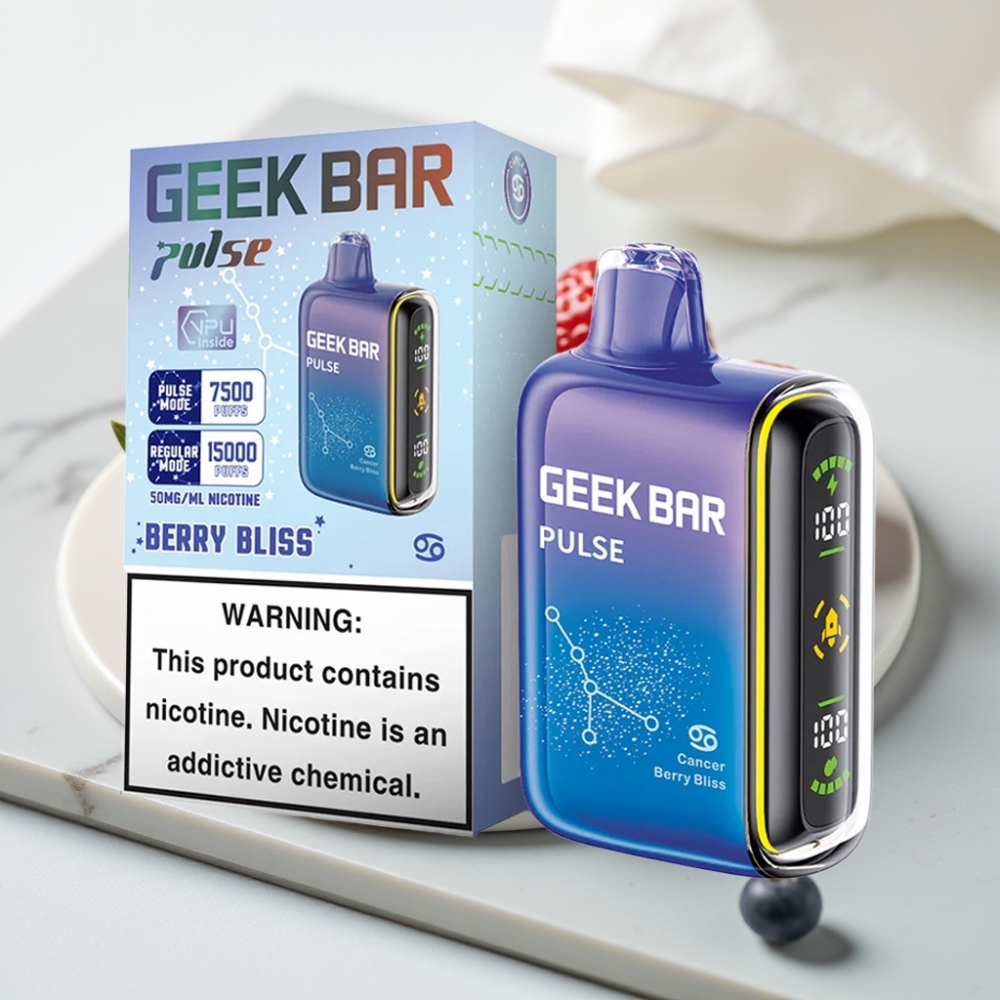 Geek Bar Pulse 15000 Puffs Edição Zodíaco, 16ML, 5%, 650mAh