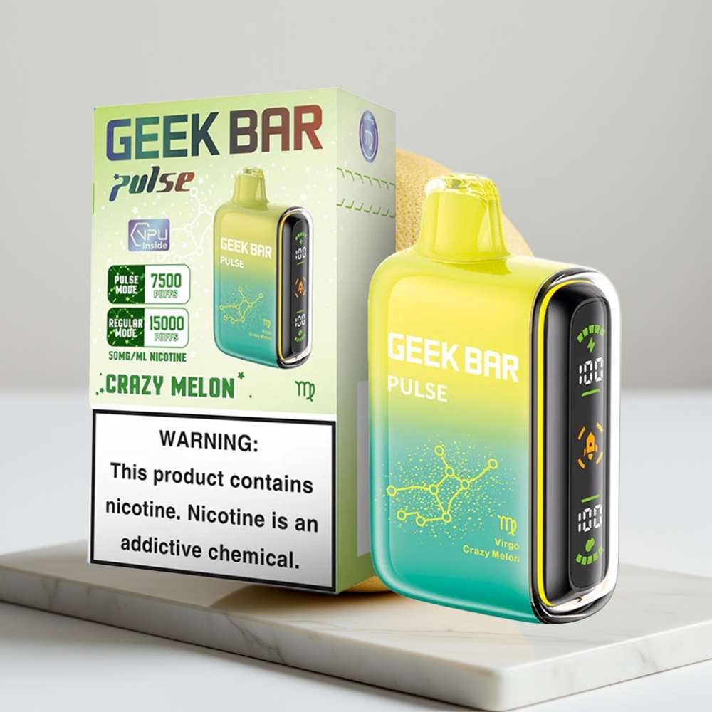 Geek Bar Pulse 15000 Puffs Edição Zodíaco, 16ML, 5%, 650mAh