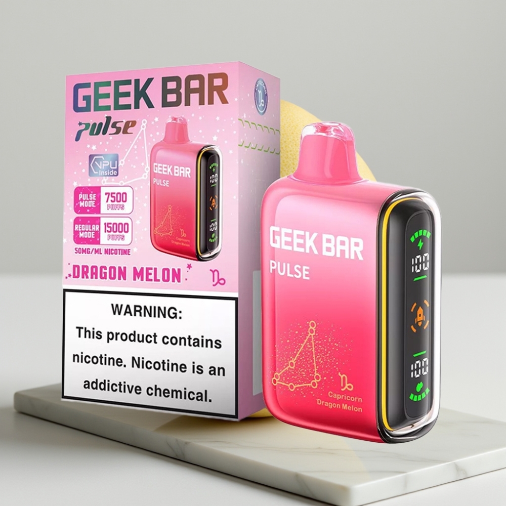 Geek Bar Pulse 15000 Puffs Edição Zodíaco, 16ML, 5%, 650mAh