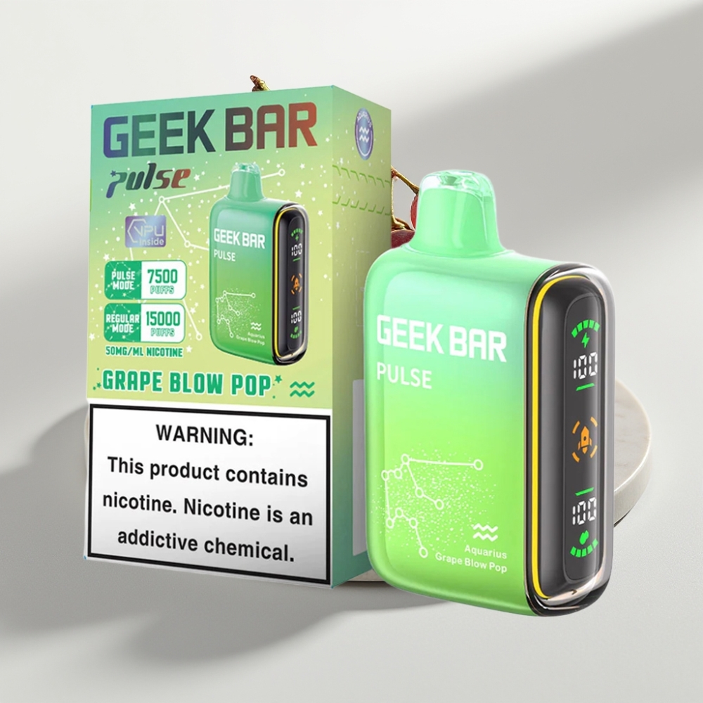 Geek Bar Pulse 15000 Puffs Edição Zodíaco, 16ML, 5%, 650mAh