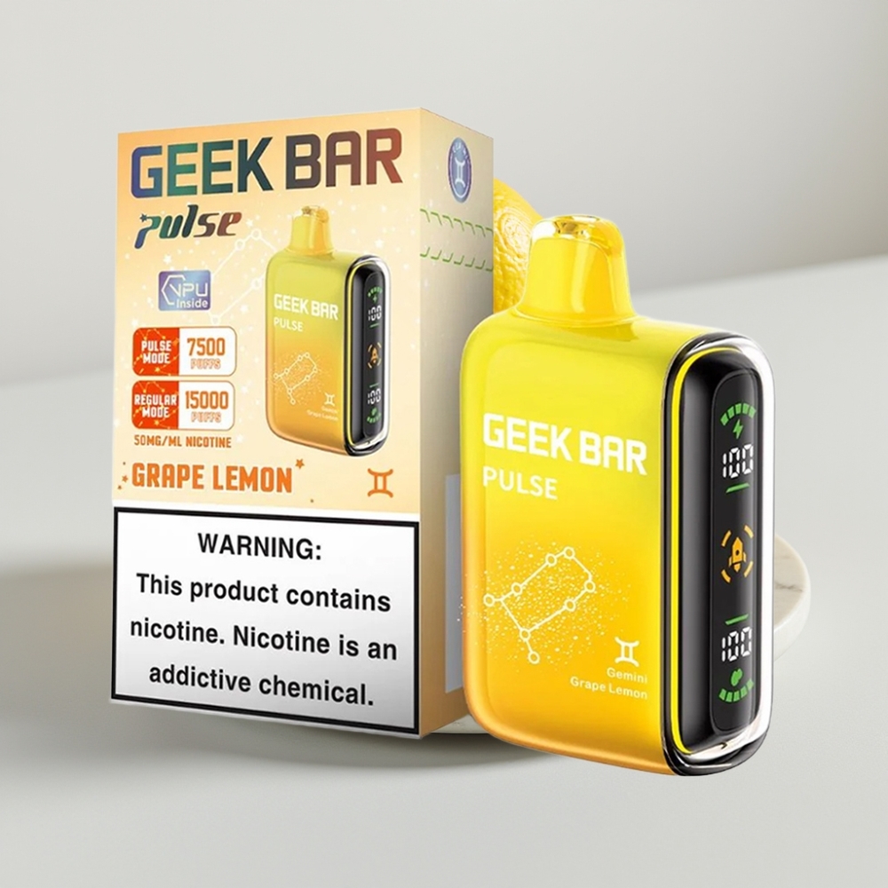 Geek Bar Pulse 15000 Puffs Edição Zodíaco, 16ML, 5%, 650mAh
