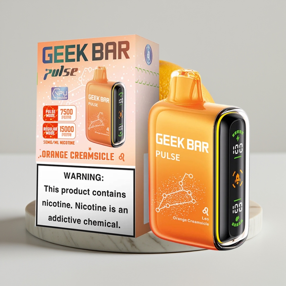 Geek Bar Pulse 15000 Puffs Edição Zodíaco, 16ML, 5%, 650mAh