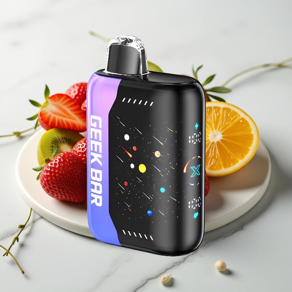 Geek Bar Pulse X 25000 Puffs Edição Meteoro com 18mL e Tela Curva 3D