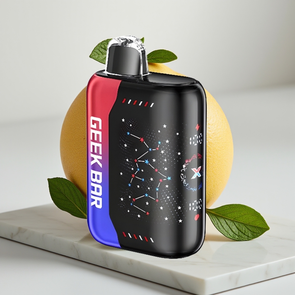 Geek Bar Pulse X 25000 Puffs Edição Patriota: 25000 Puffs, 18mL, 0-5% Nicotina, USB-C