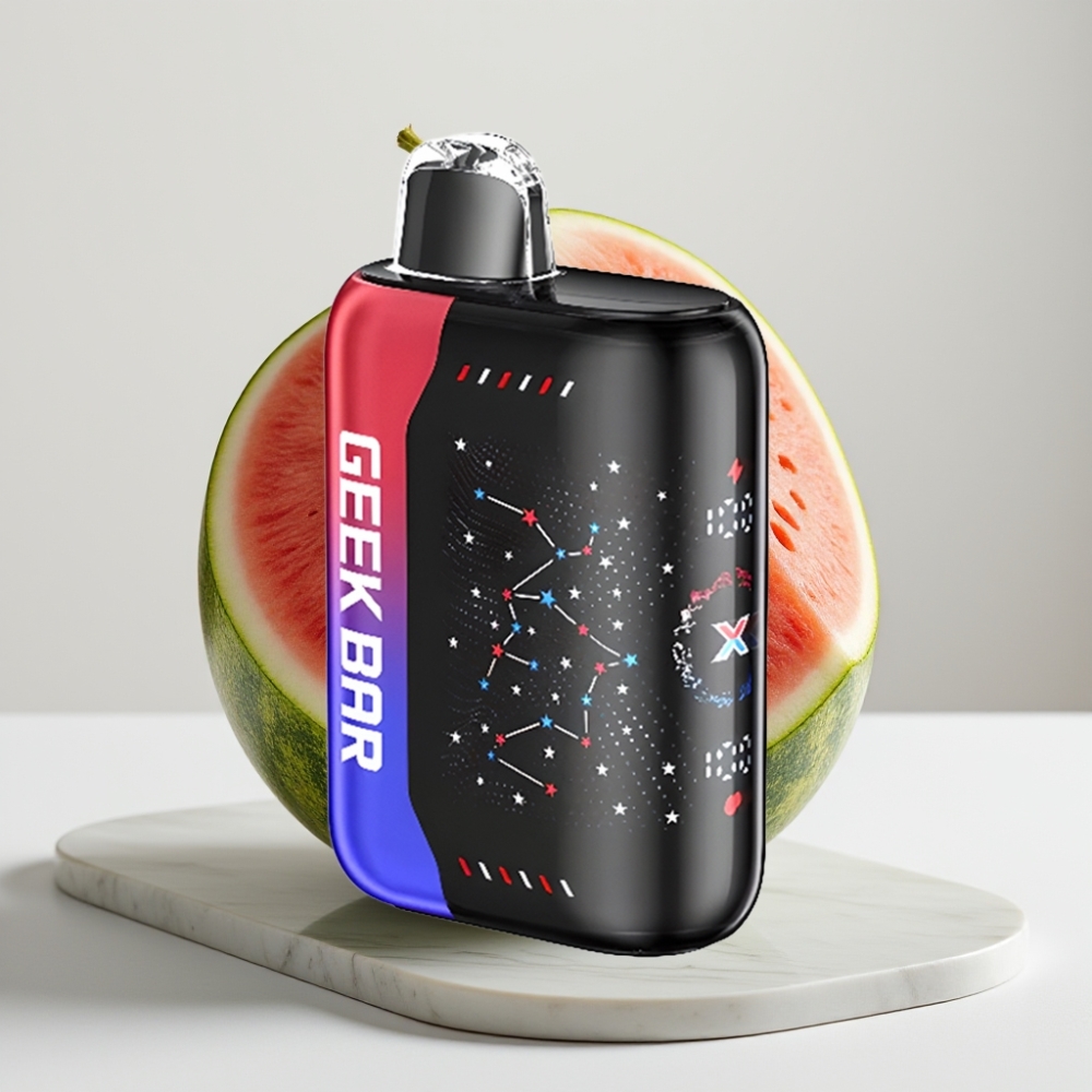 Geek Bar Pulse X 25000 Puffs Edição Patriota: 25000 Puffs, 18mL, 0-5% Nicotina, USB-C