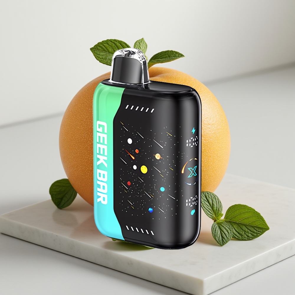GEEK BAR Pulse X 42K Puffs Edição Meteoro ATL Menta, 820mAh, Tela 3D