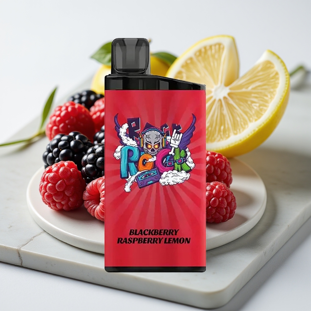 IGET Bar 3500 Puffs - Amora Framboesa Limão, 1400 mAh, 1.2 Ohm Mesh