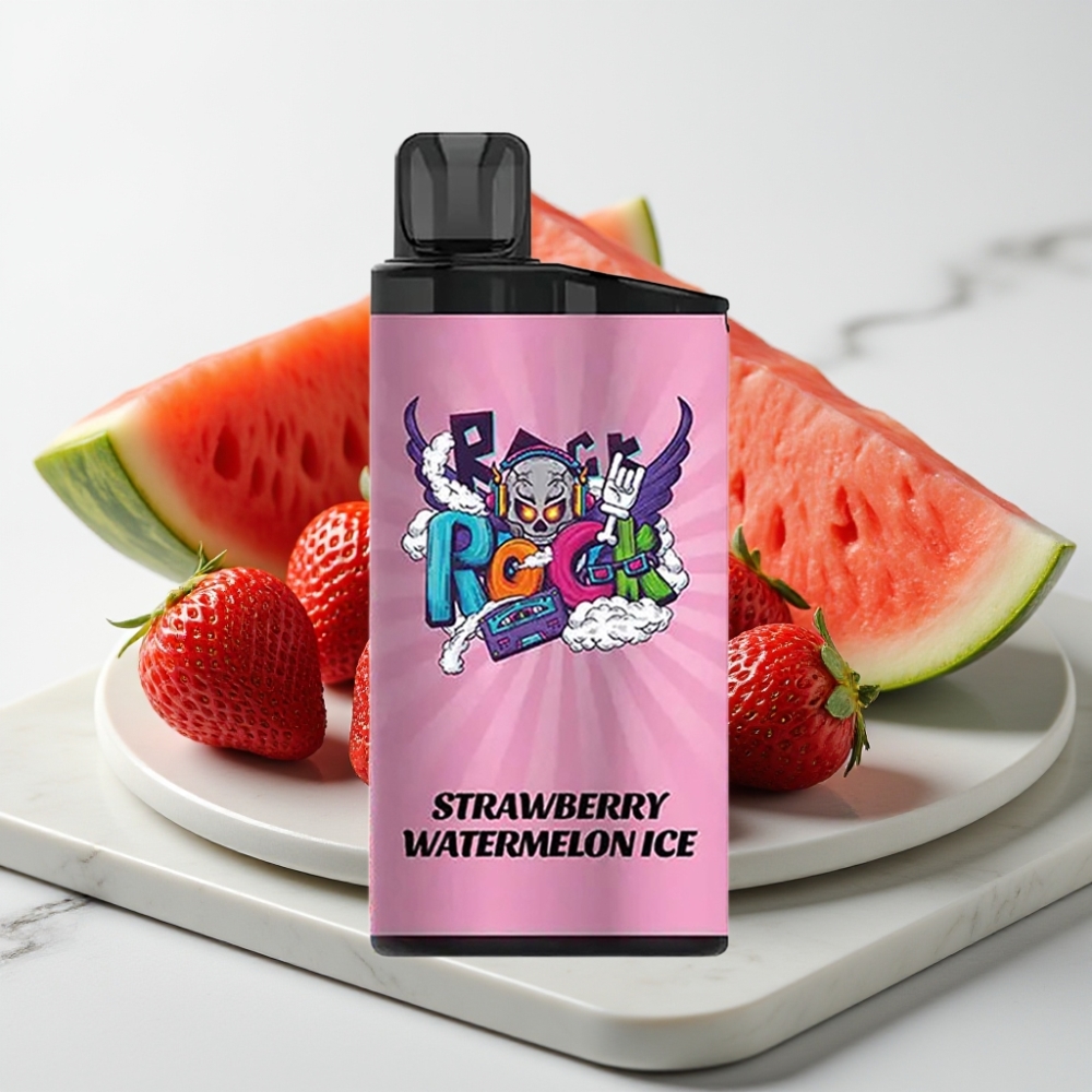IGET Bar 3500 Puffs - Morango Melancia Ice, 1400 mAh, 1.2 Ohm Mesh