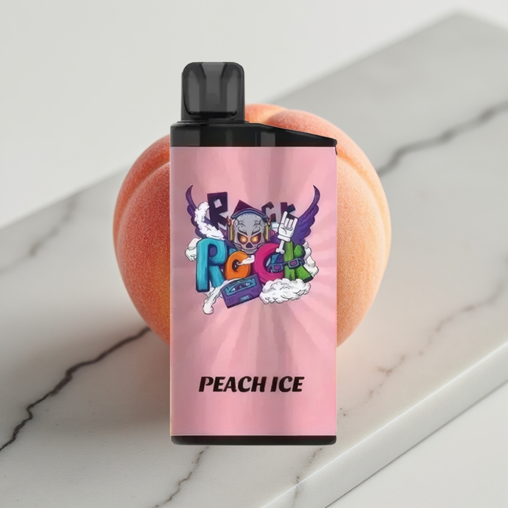 IGET Bar 3500 Puffs - Pêssego Gelo, 1400 mAh, 1.2 Ohm Mesh