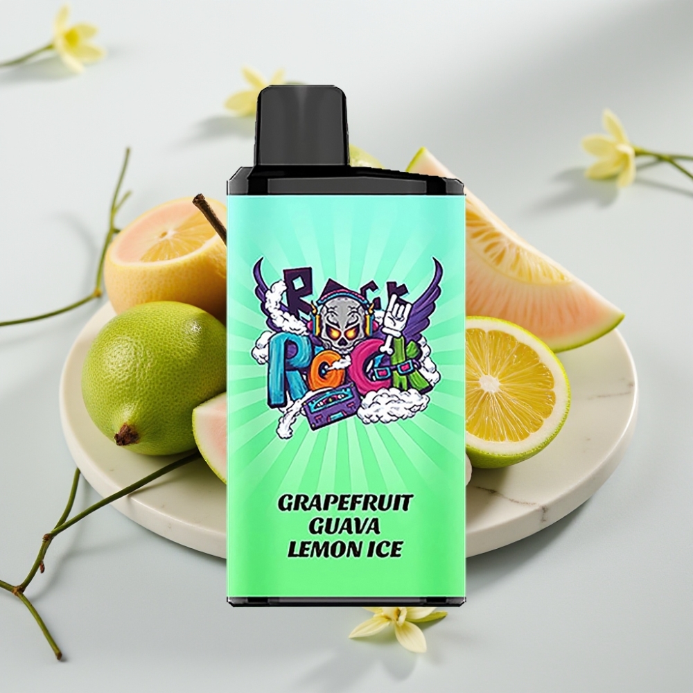 IGET Bar Pro 10000 Puffs Disposable Vape Guava Limão Gelo - 2000 mAh, 1.2 Ohm