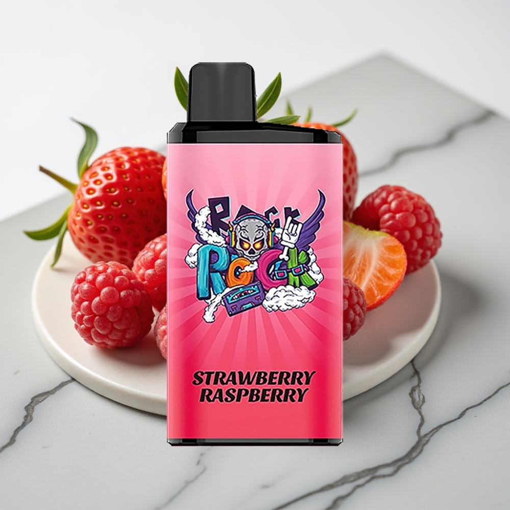 IGET Bar Pro 10000 Puffs - Morango Framboesa, 2000 mAh, 1.2 Ohm Mesh
