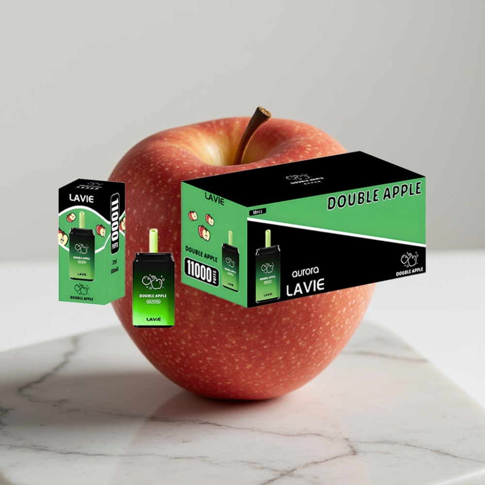 LAVIE Aurora 11000 Puffs Maçã Dupla - 22ML, 650mAh, Tipo C
