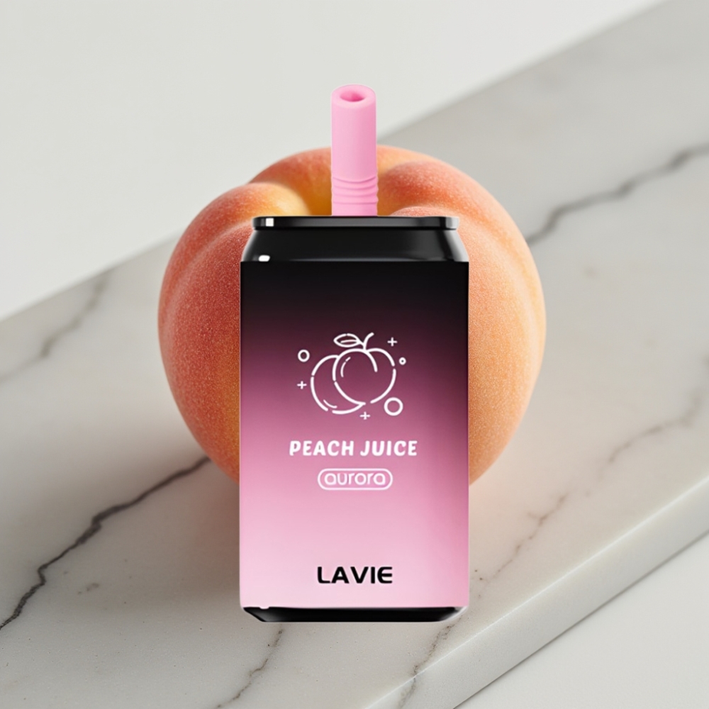LAVIE Aurora 11000 Puffs Suco de Pêssego - 22ML, 5%, Tipo C