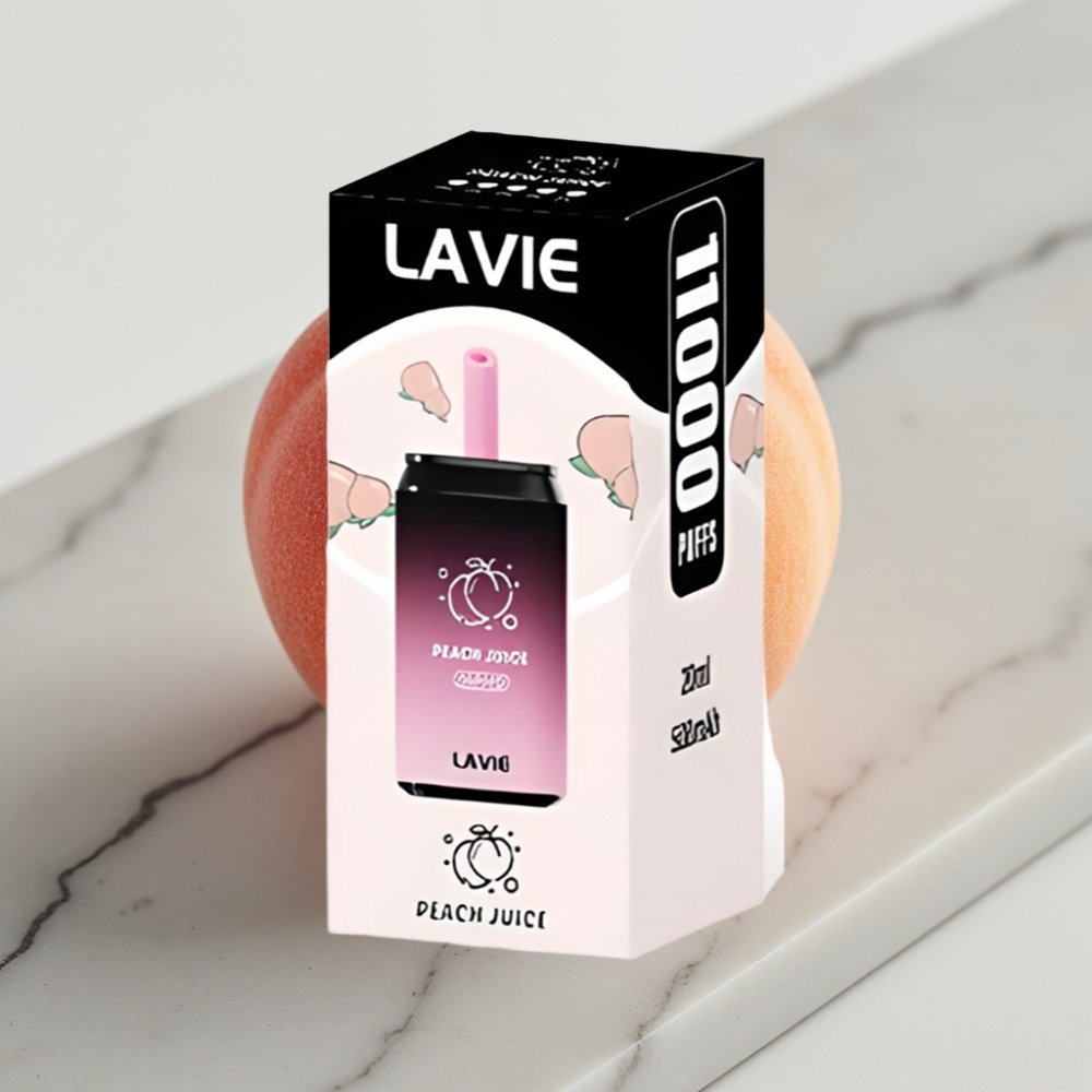 LAVIE Aurora 11000 Puffs Suco de Pêssego - 22ML, 5%, Tipo C