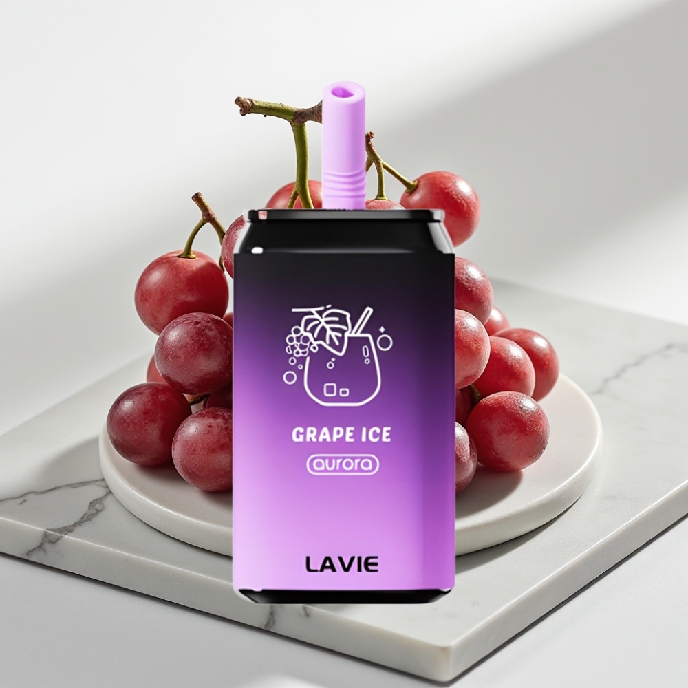 LAVIE Aurora 11000 Puffs Uva Gelada – 22ML, 5%, Tipo C