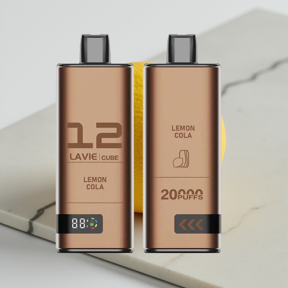 Lavie Cube 20000 Puffs Disposable Vape Limão Cola - 28ML, 5%, Type C