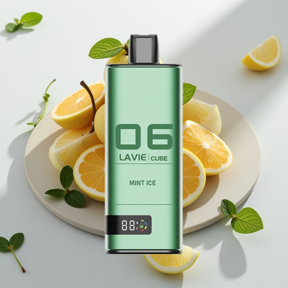 Lavie Cube 20000 Puffs Disposable Vape Menta Gelo – 28ML, 5%, Type C