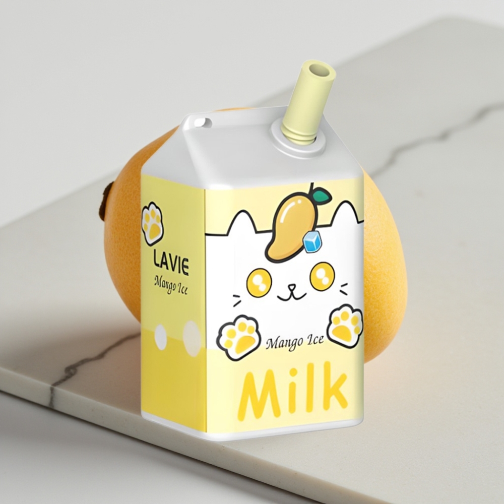LAVIE Milk 7000 Puffs Sabor Manga Gelado | 16ML, 5%, Tipo C
