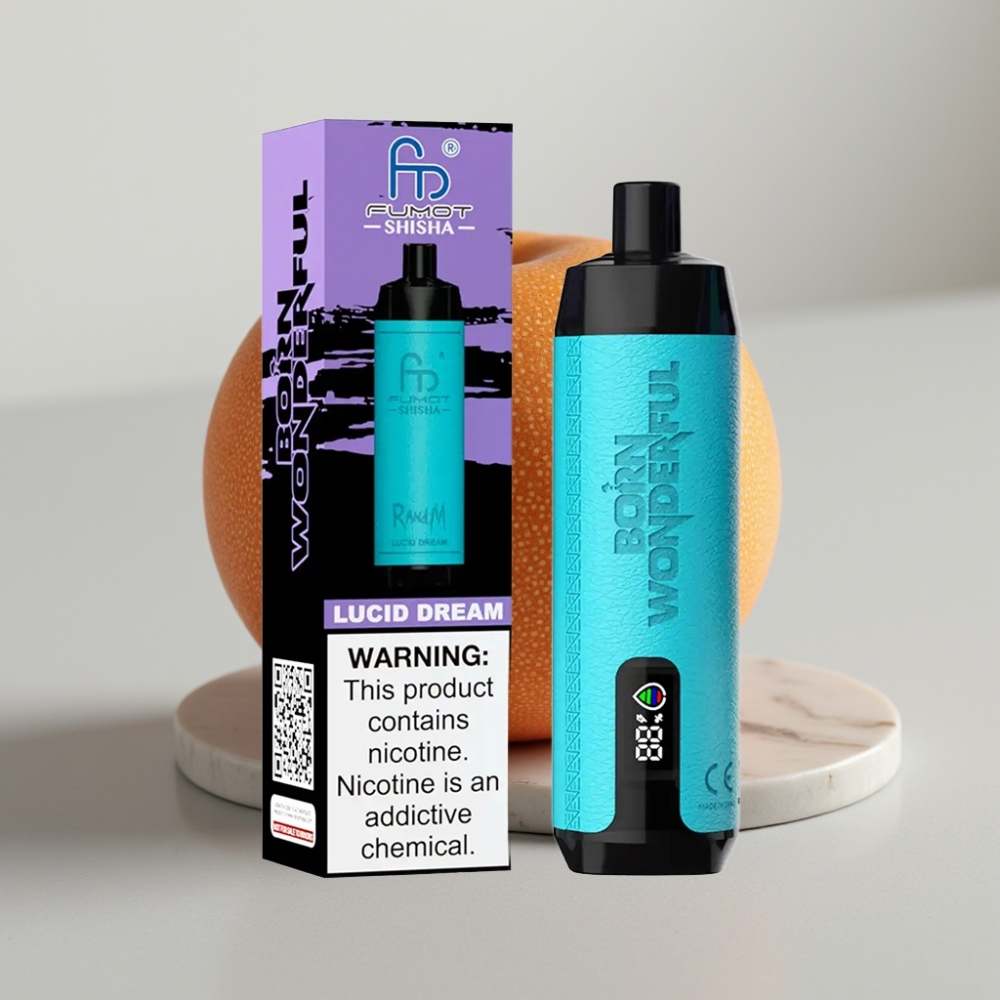 RandM Fumot Shisha 10000 Puffs - Sonho Lúcido, 18ml, 0.5% Nicotina