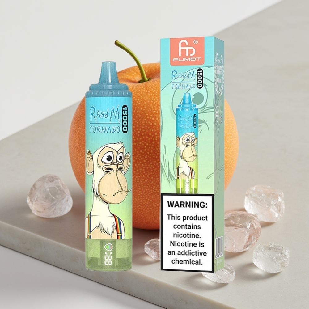 Fumot RandM Tornado 15000 Puffs Ice Pop – 25ml, 850mAh, Tipo-C