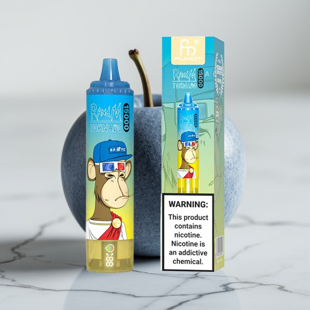 Fumot RandM Tornado 15000 Puffs Mr Blue - 25ml, 850mAh, Tipo-C
