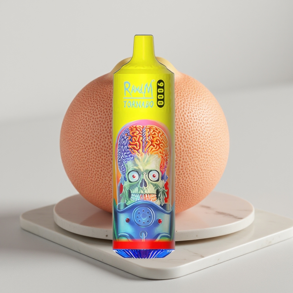 RandM Tornado 9000 Puffs - Limonada Rosa, 18 mL, Display RGB