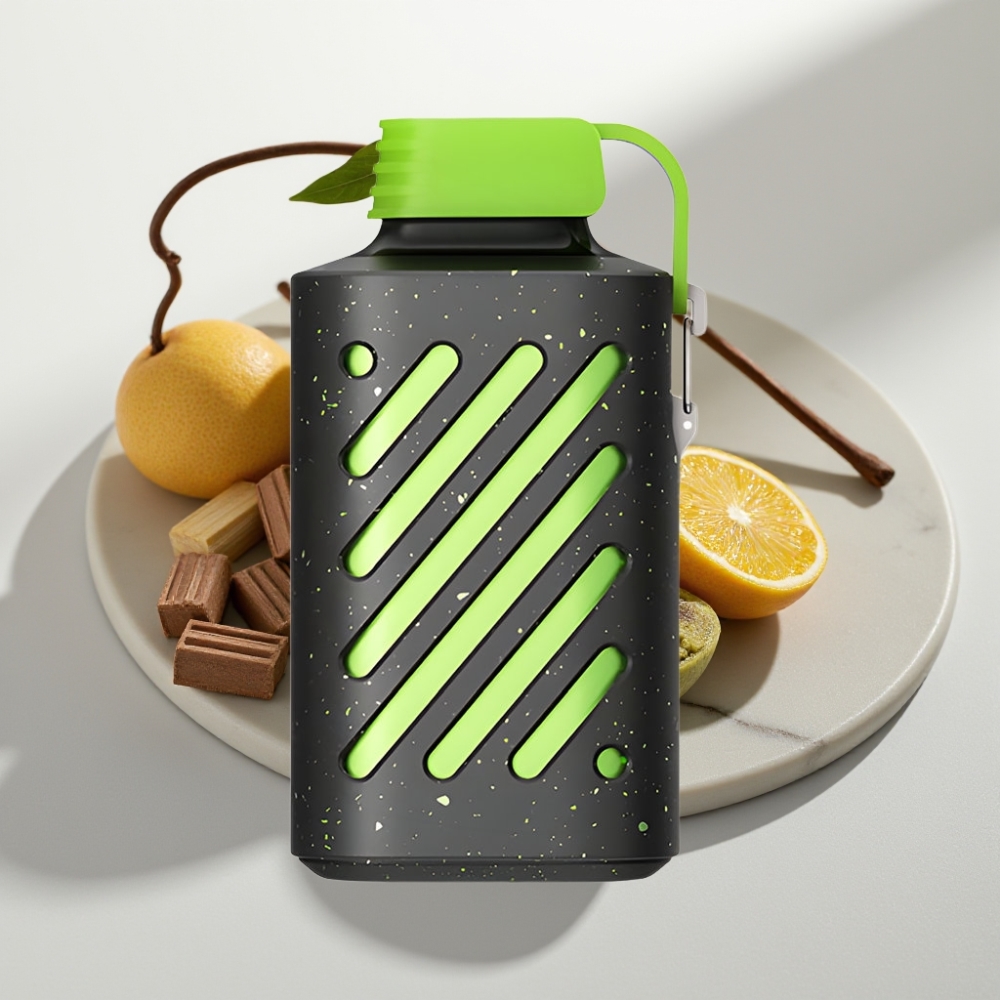 VOZOL GEAR 10000 Disposable Vape Creme de Chocolate Matcha, 10000 Puffs, 20ml