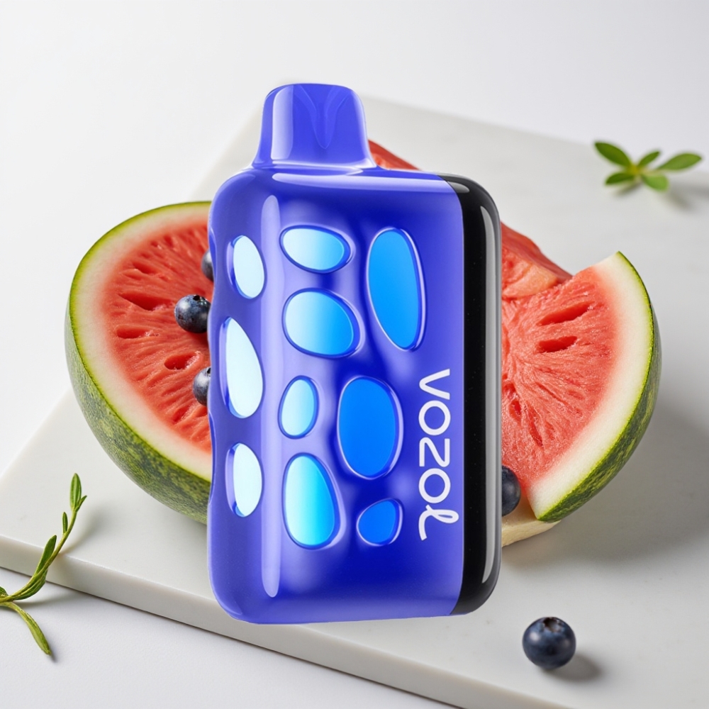 VOZOL RAVE 40000 Descartável - Mirtilo Melancia, 20/50mg/ml, 1000mAh, 80% carga em 20 min