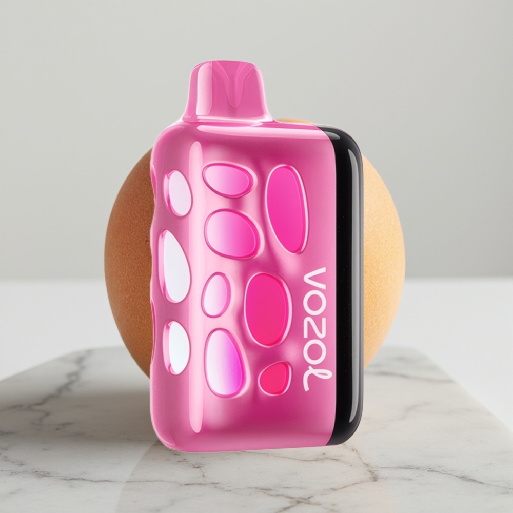 VOZOL RAVE 40000 Descartável – MorangoMelãoPêssego, 1000mAh, 20/50mg/ml