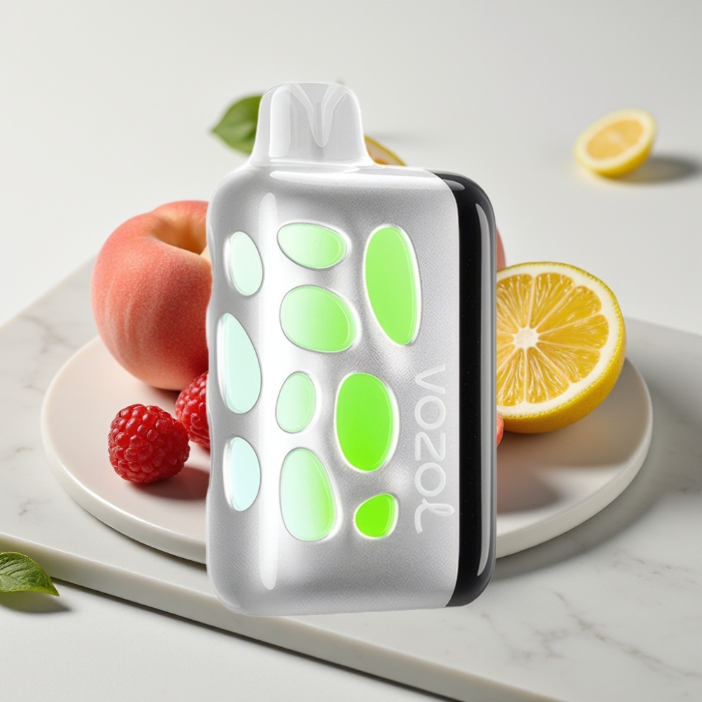 VOZOL RAVE 40000 Disposable Vape Pêssego Framboesa Limonada - 1000mAh, 20/50mg/ml